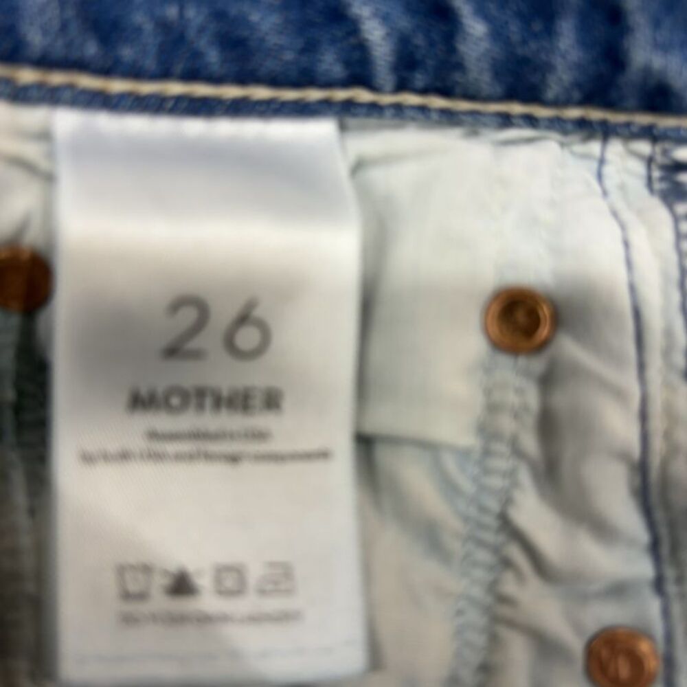 MOTHER Light Denim High Waisted Jeans - Picture 3 of 3